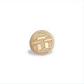 Pin de solapa chapado en oro, insignia de metal personalizada (GZHY-LP-018)